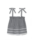 Check strap sleeveless top
