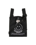 Graphic leather bag