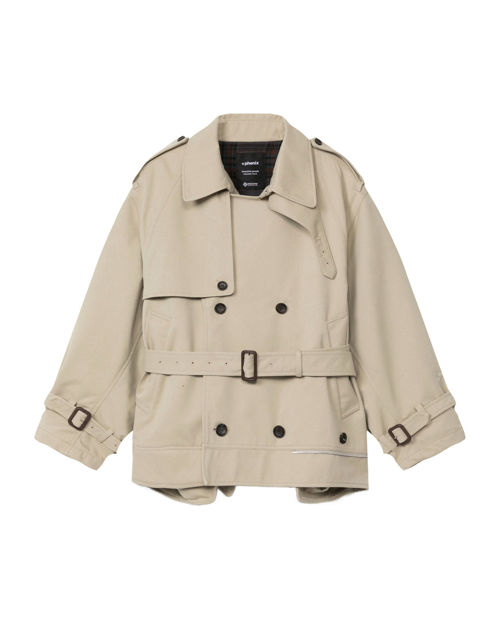 Short trench coat
