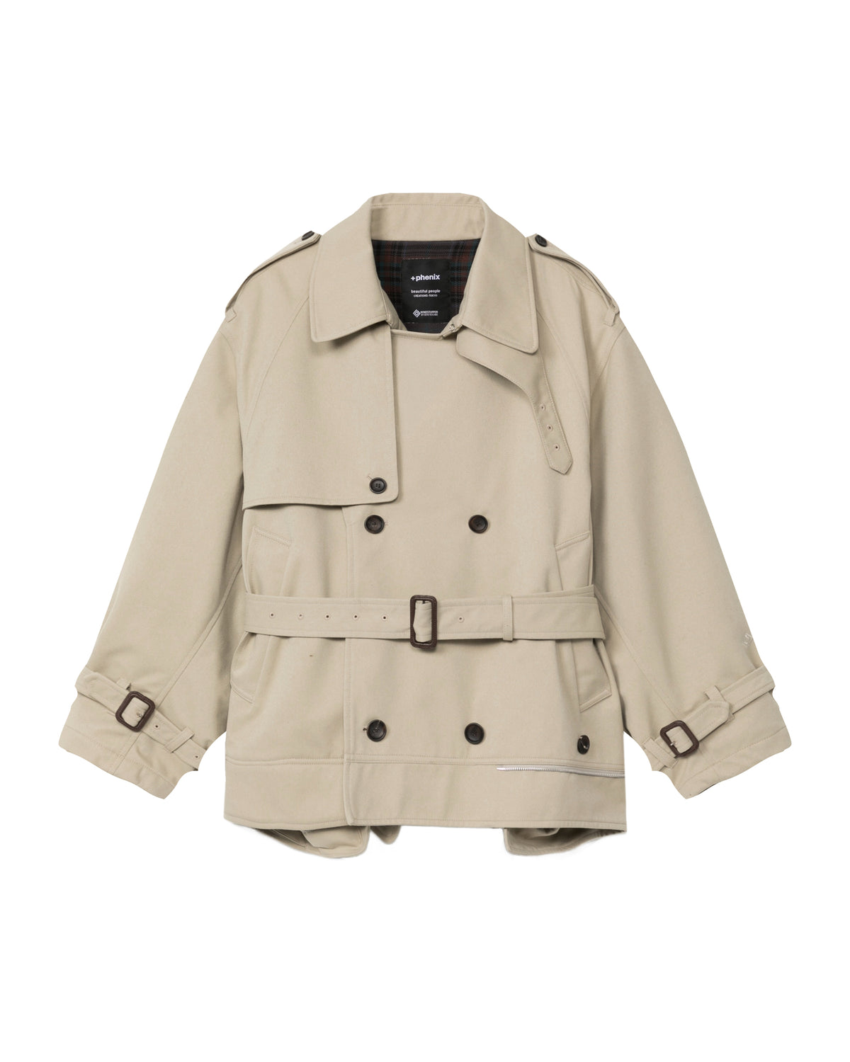 Short trench coat