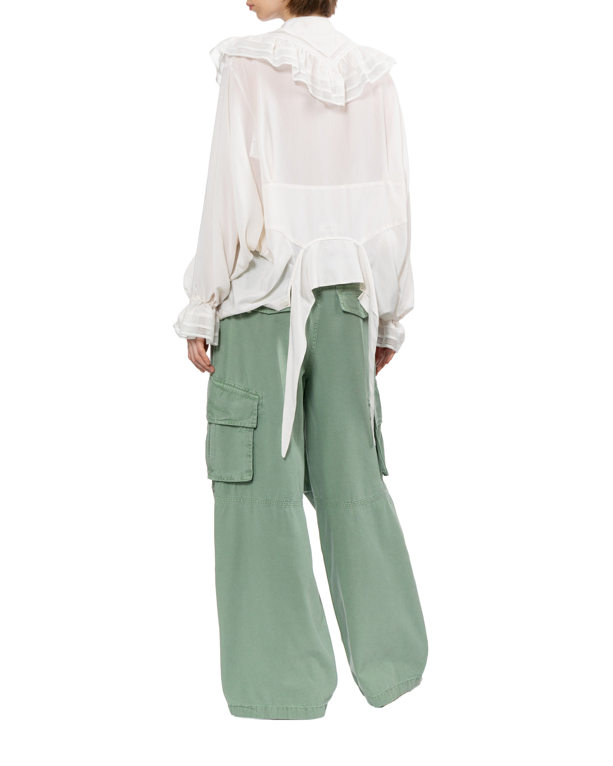 Ruffled blouse