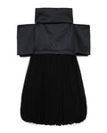 Puffy ruffle dress