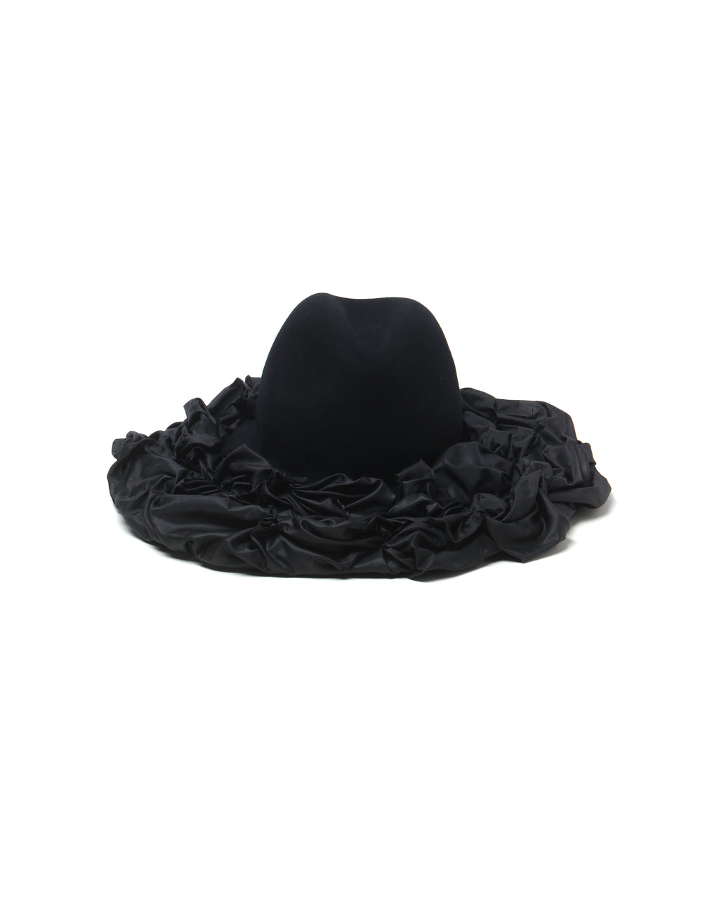 Ruffled hat