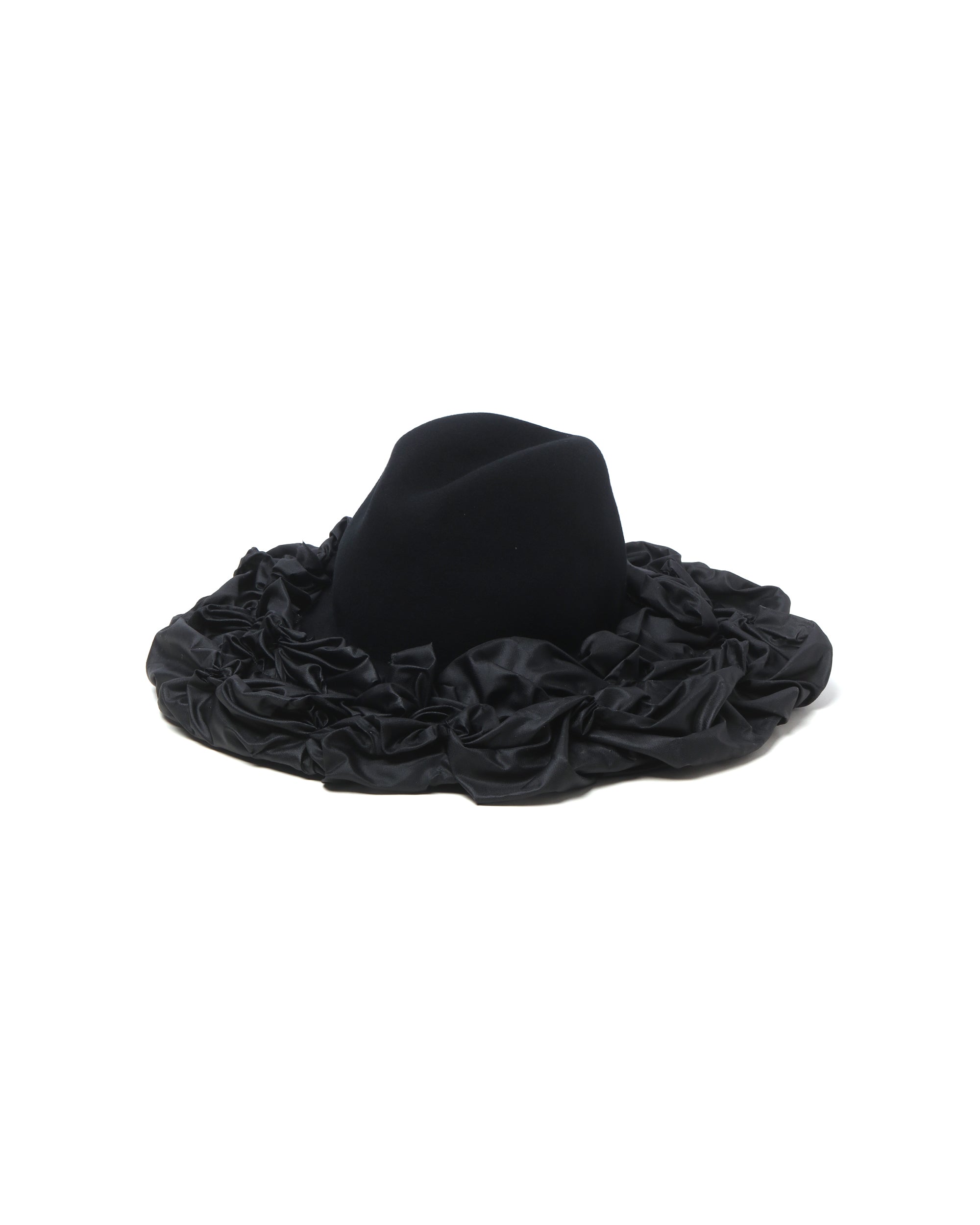 Ruffled hat