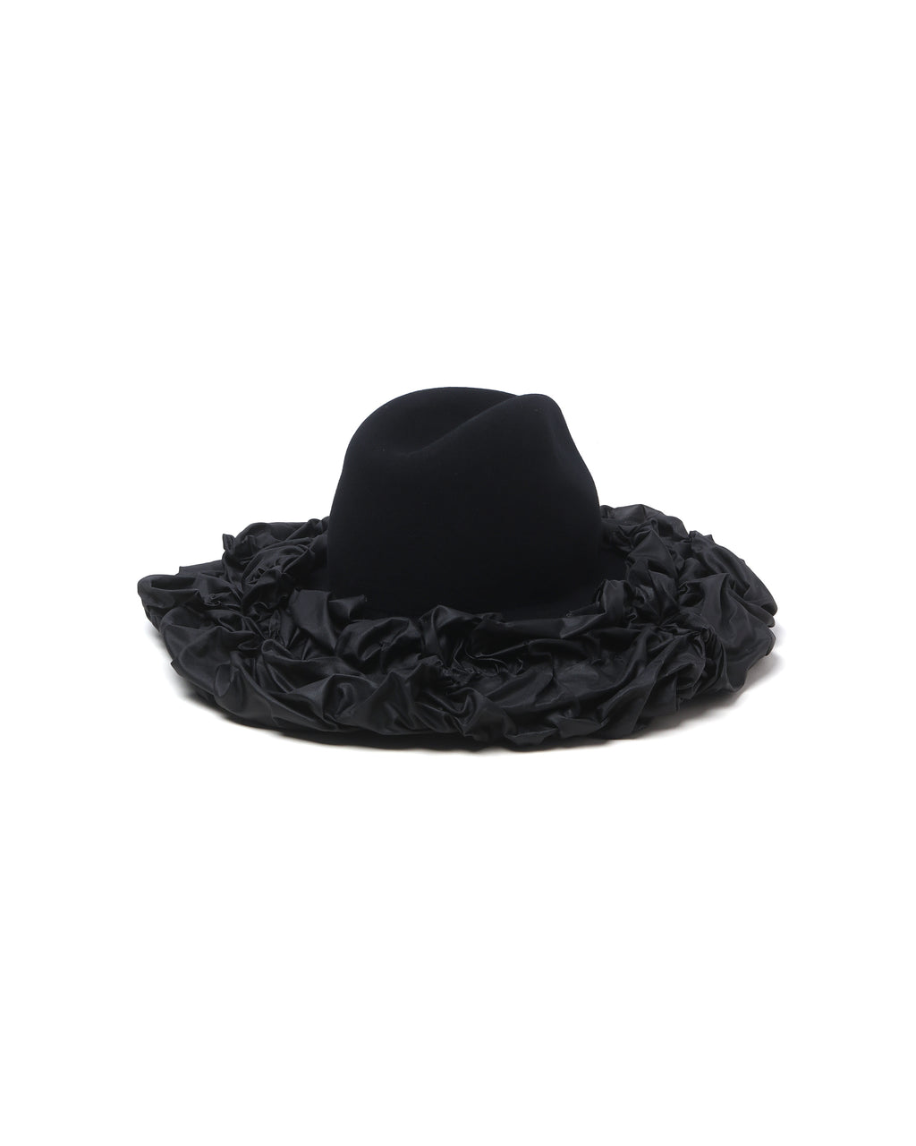 Ruffled hat