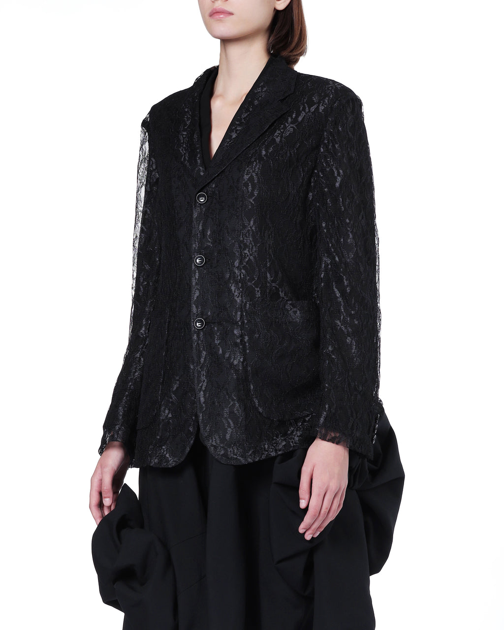 Lace blazer