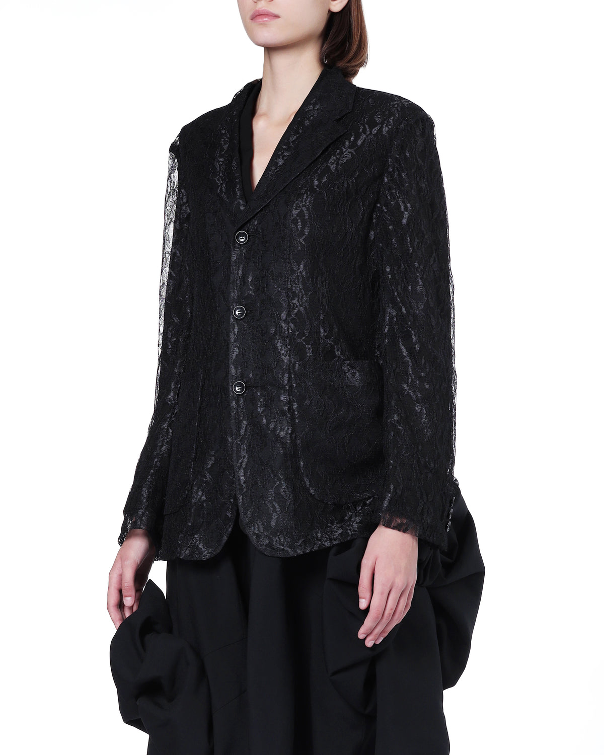 Lace blazer