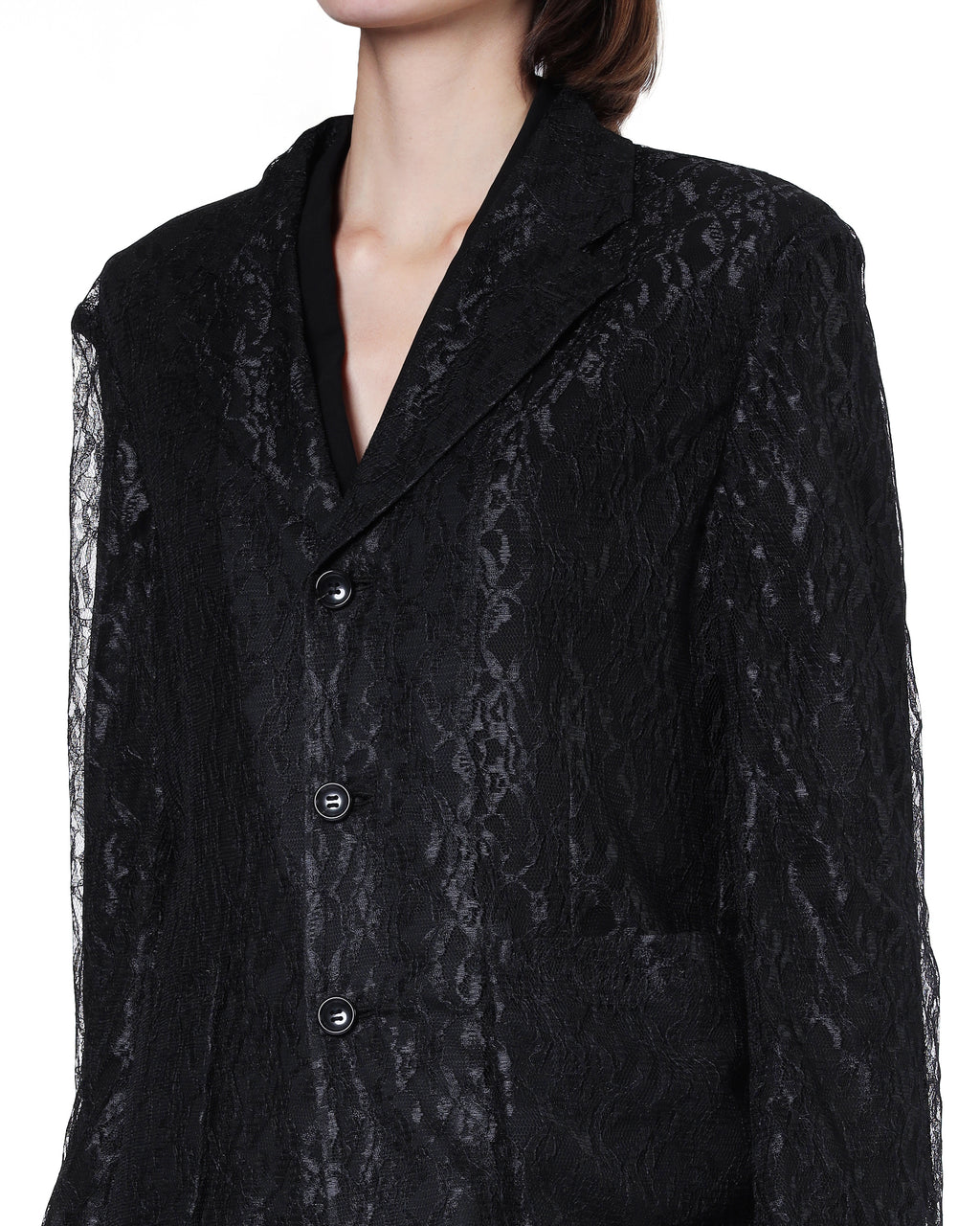 Lace blazer