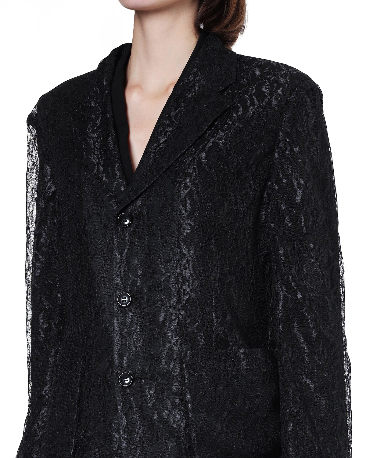 Lace blazer
