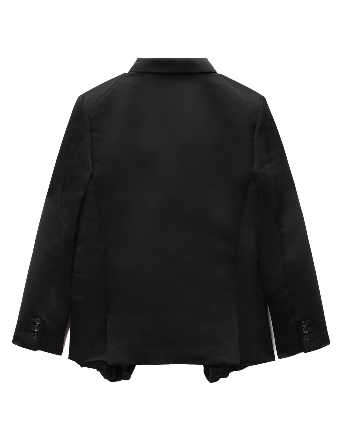 Ruffled blazer