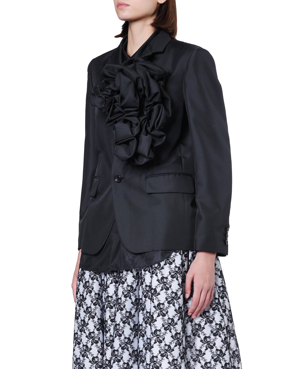Floral blazer