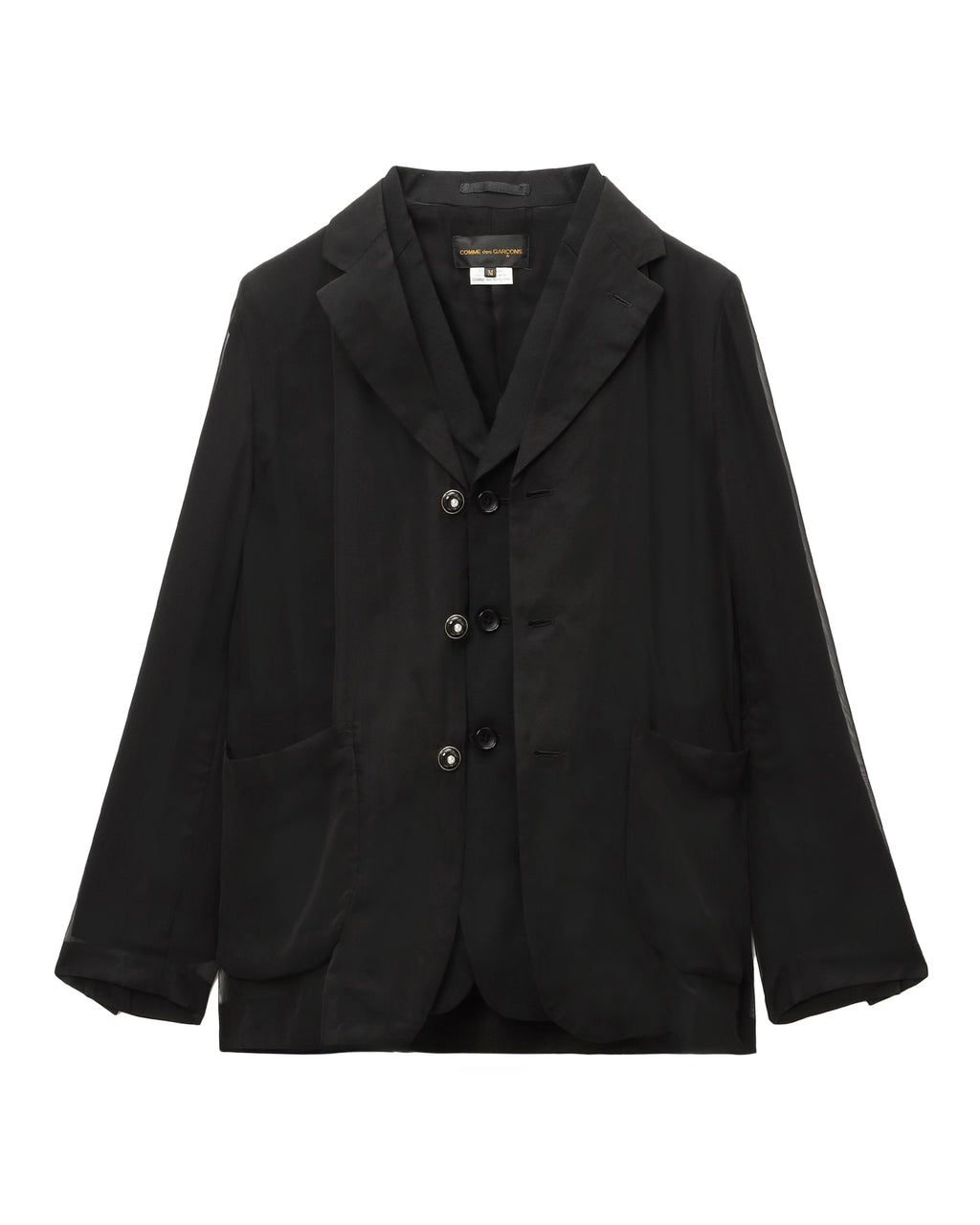 Buttoned blazer