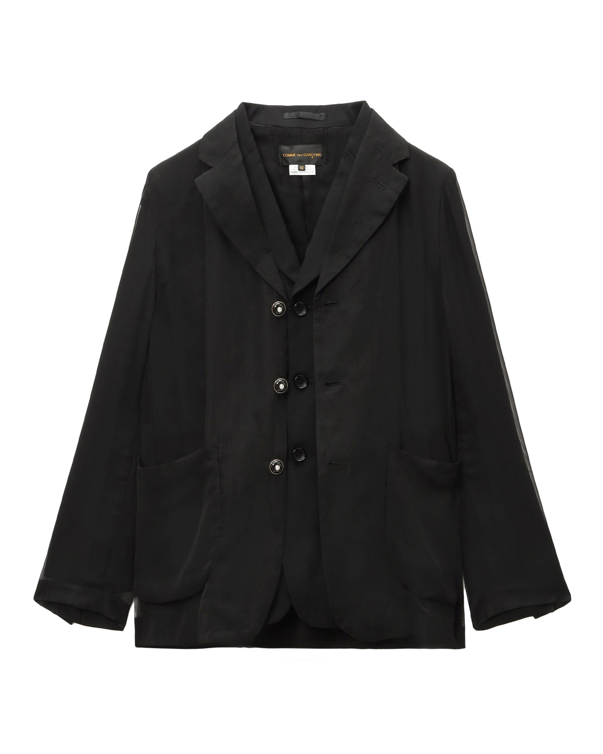 Buttoned blazer