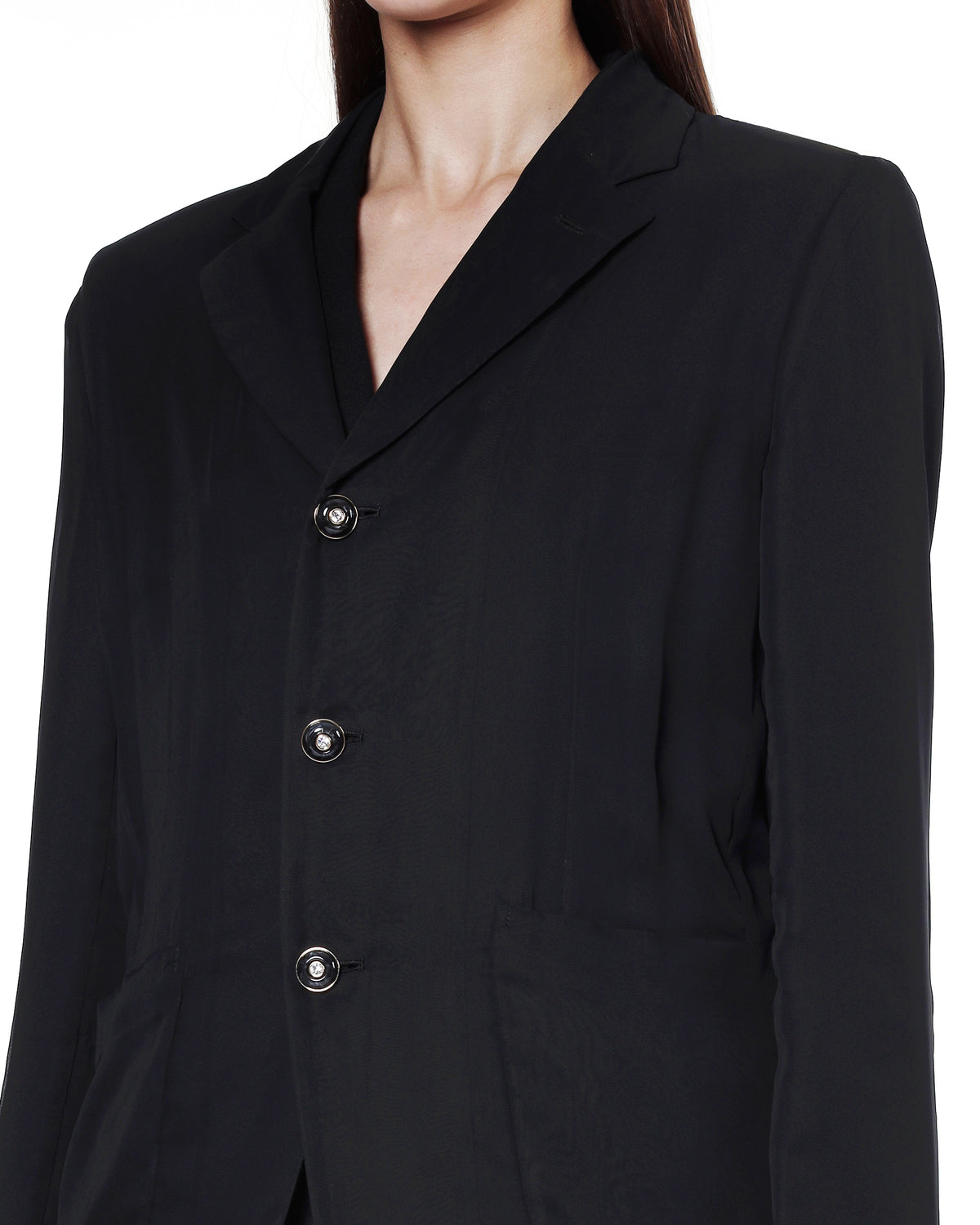 Buttoned blazer