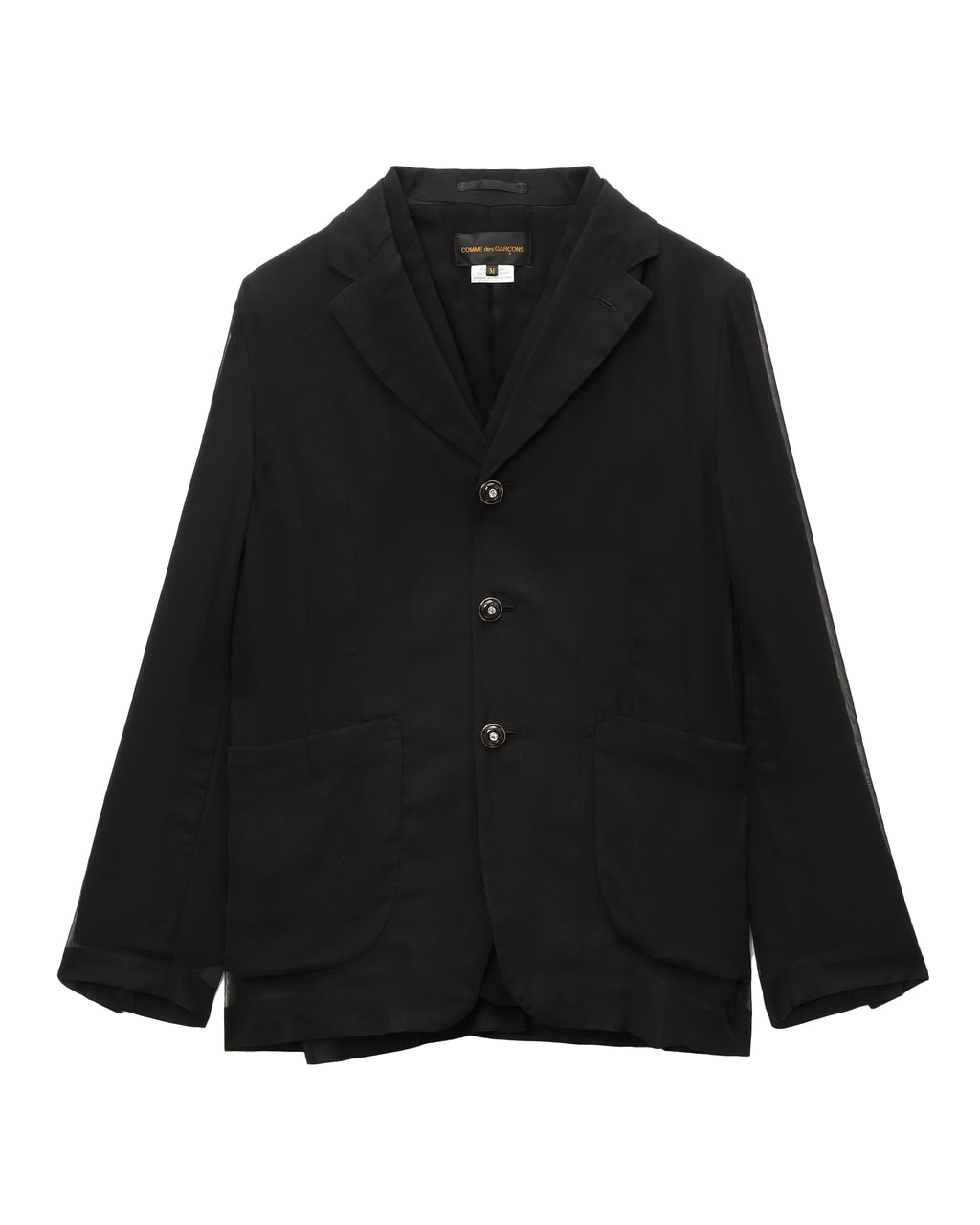 Buttoned blazer