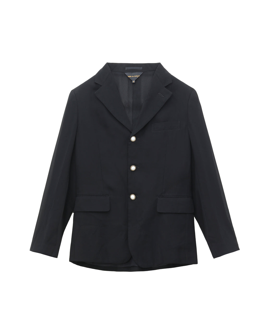 Buttoned blazer