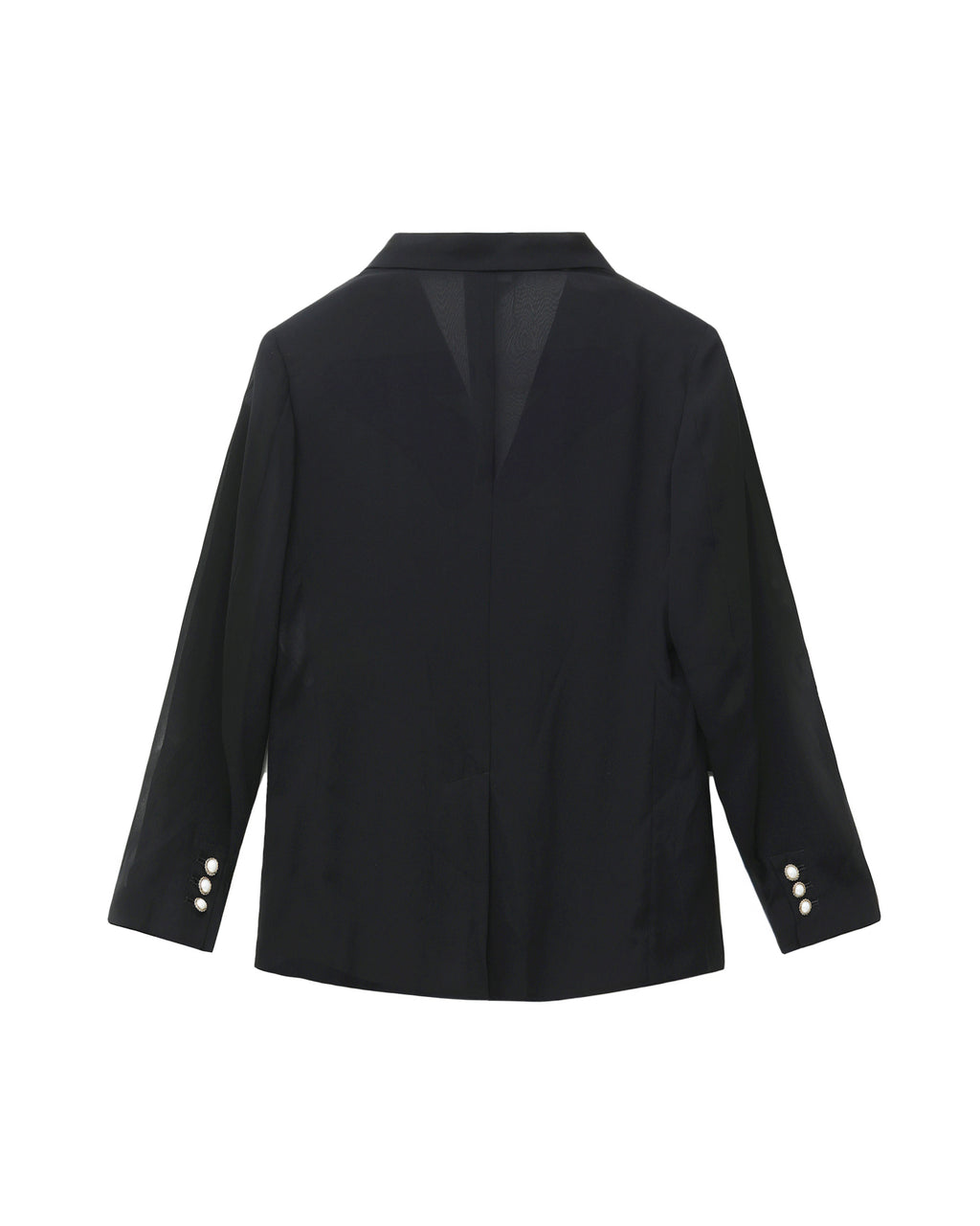 Buttoned blazer