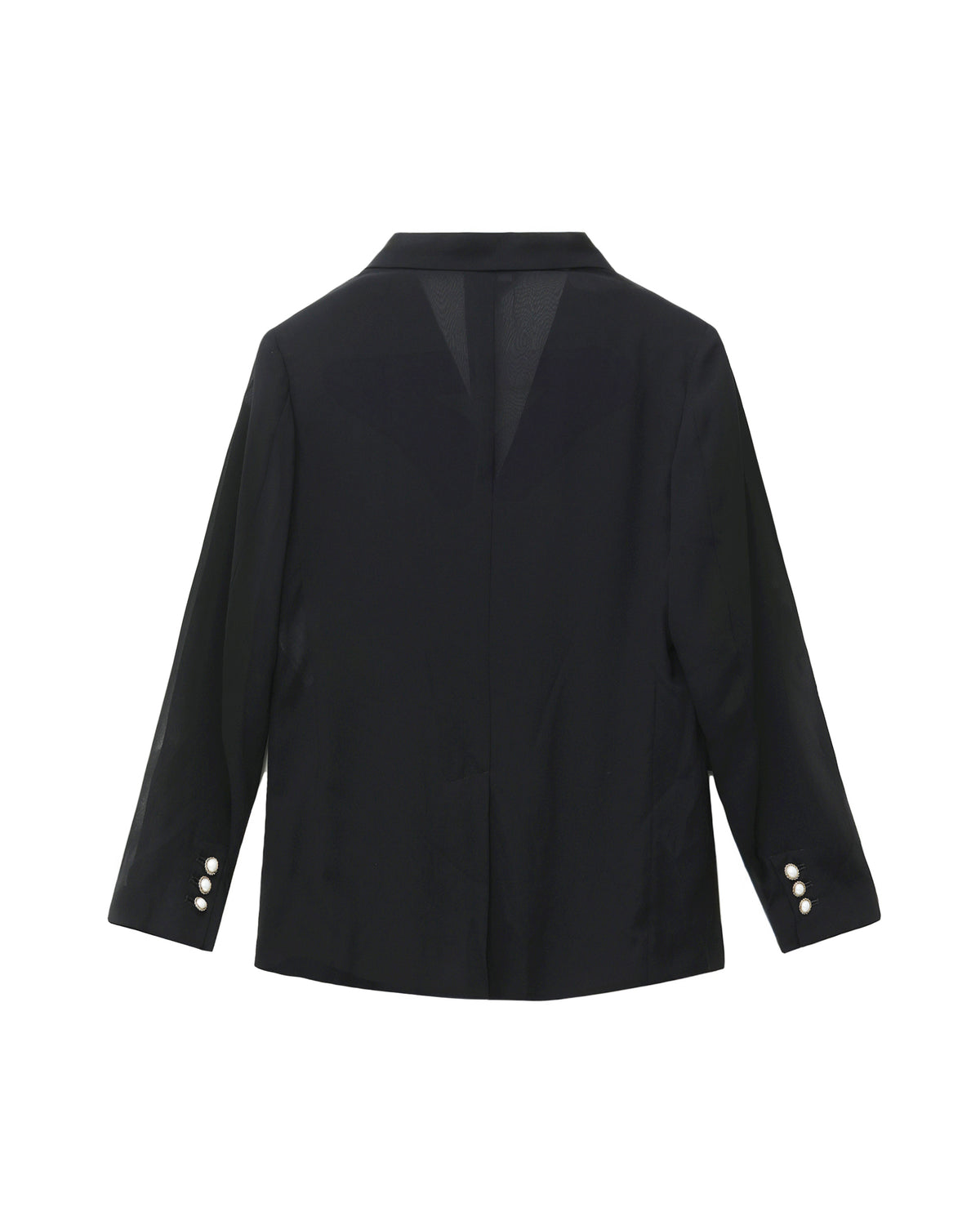 Buttoned blazer