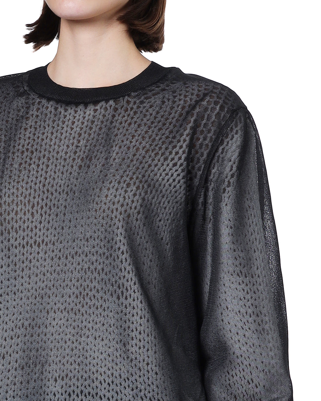 Mesh long-sleeve