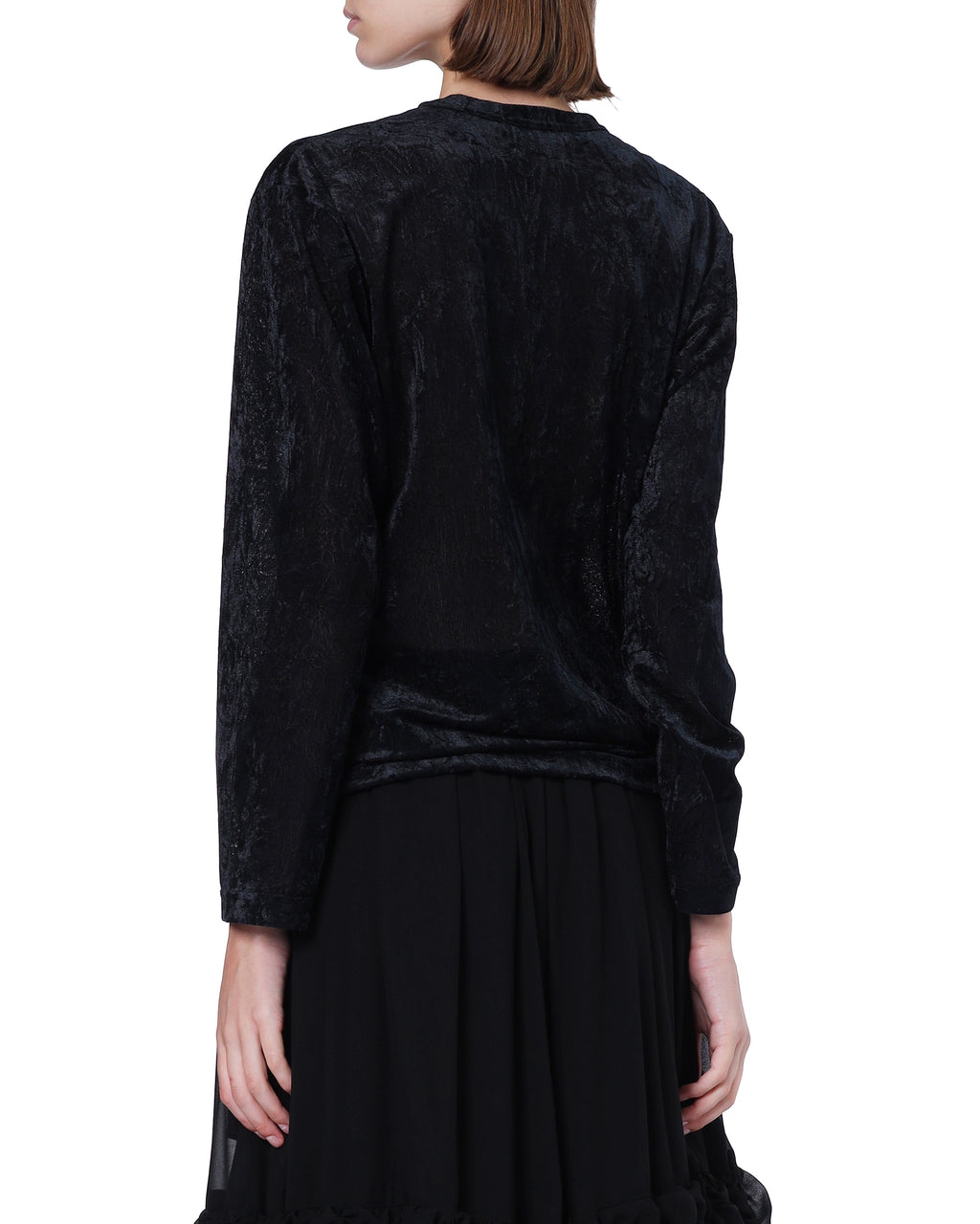 Velvet long sleeve tee