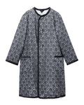 Floral coat