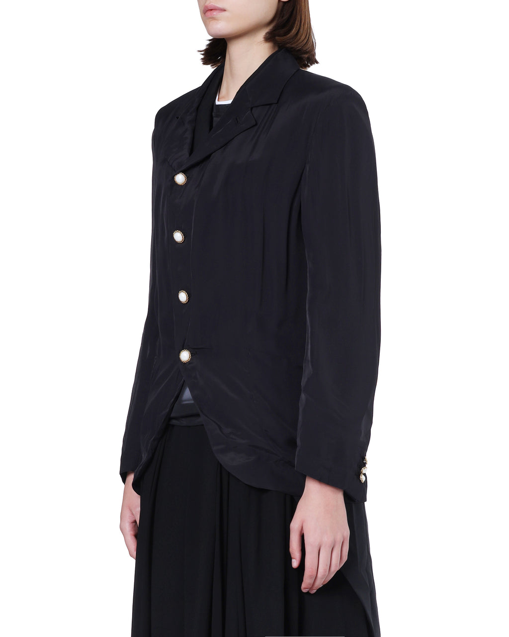 Buttoned blazer