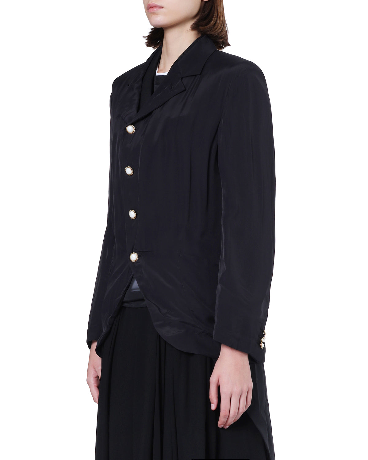 Buttoned blazer