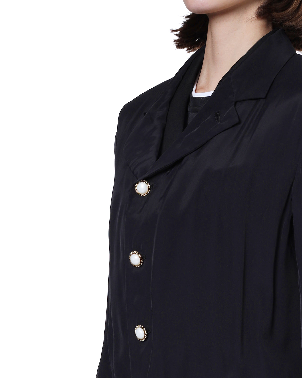 Buttoned blazer