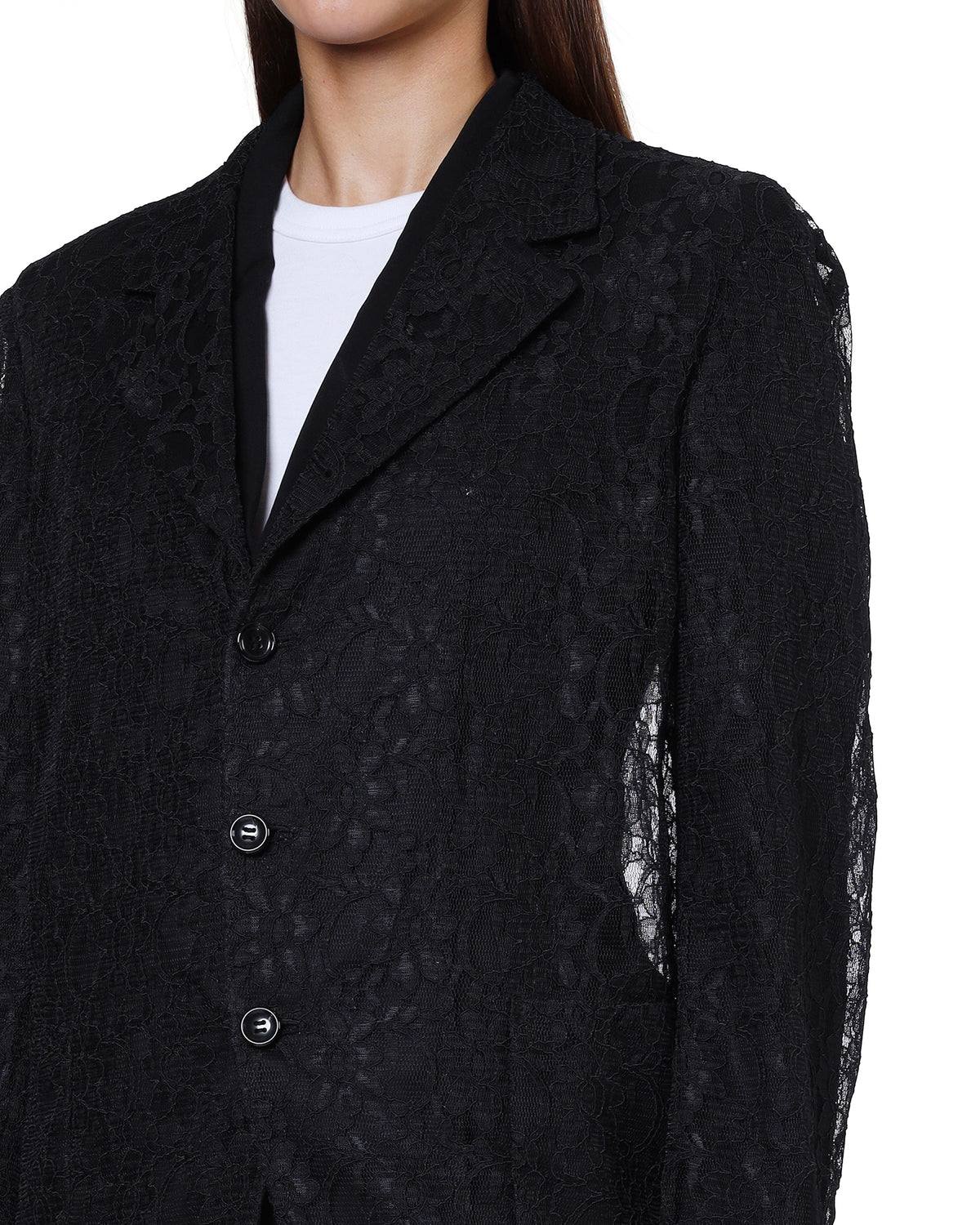 Lace blazer
