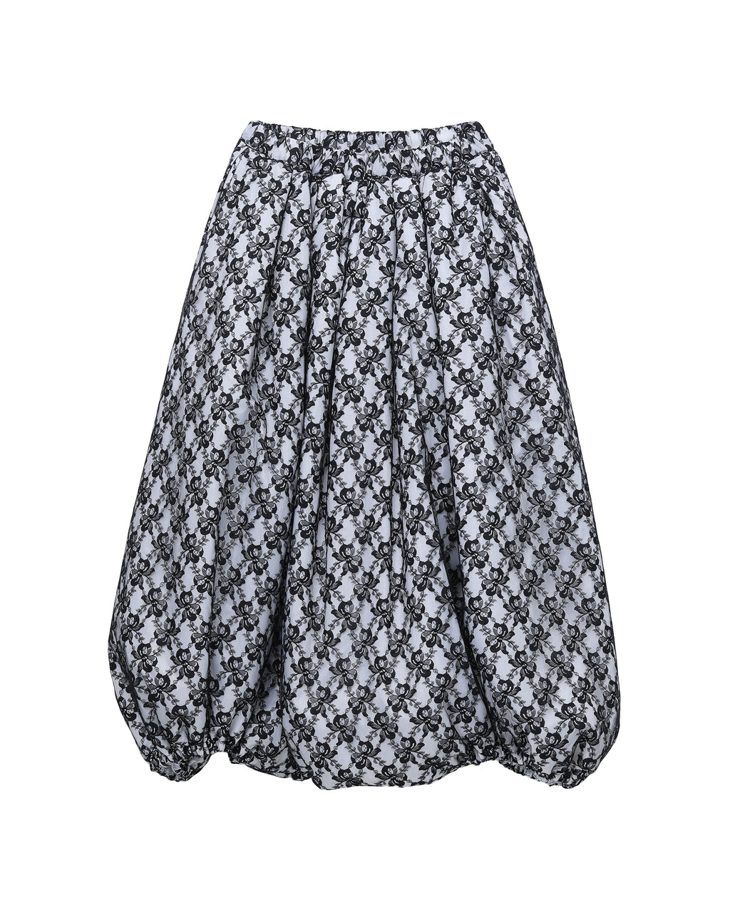 Puff-style skirt