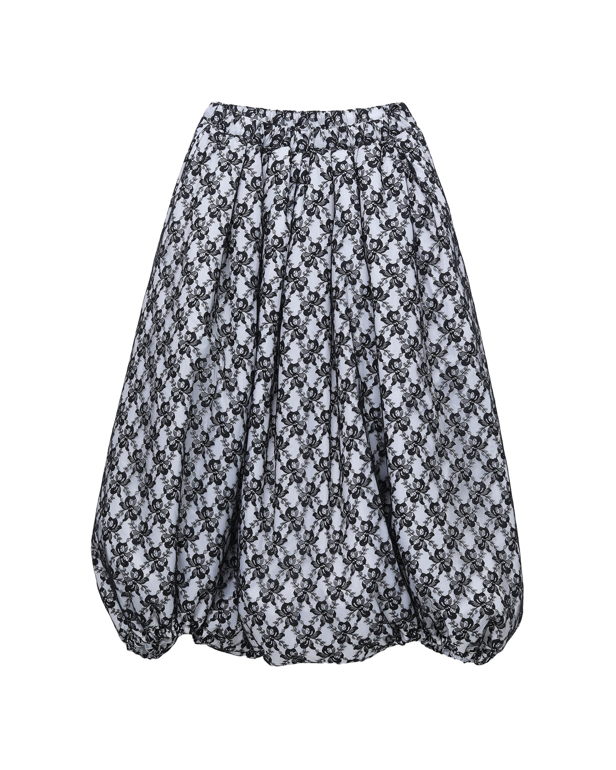 Puff-style skirt