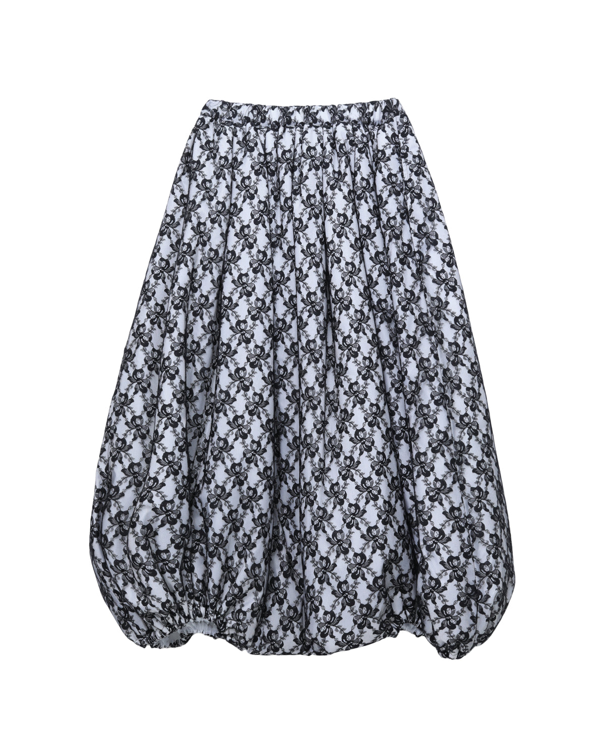 Puff-style skirt