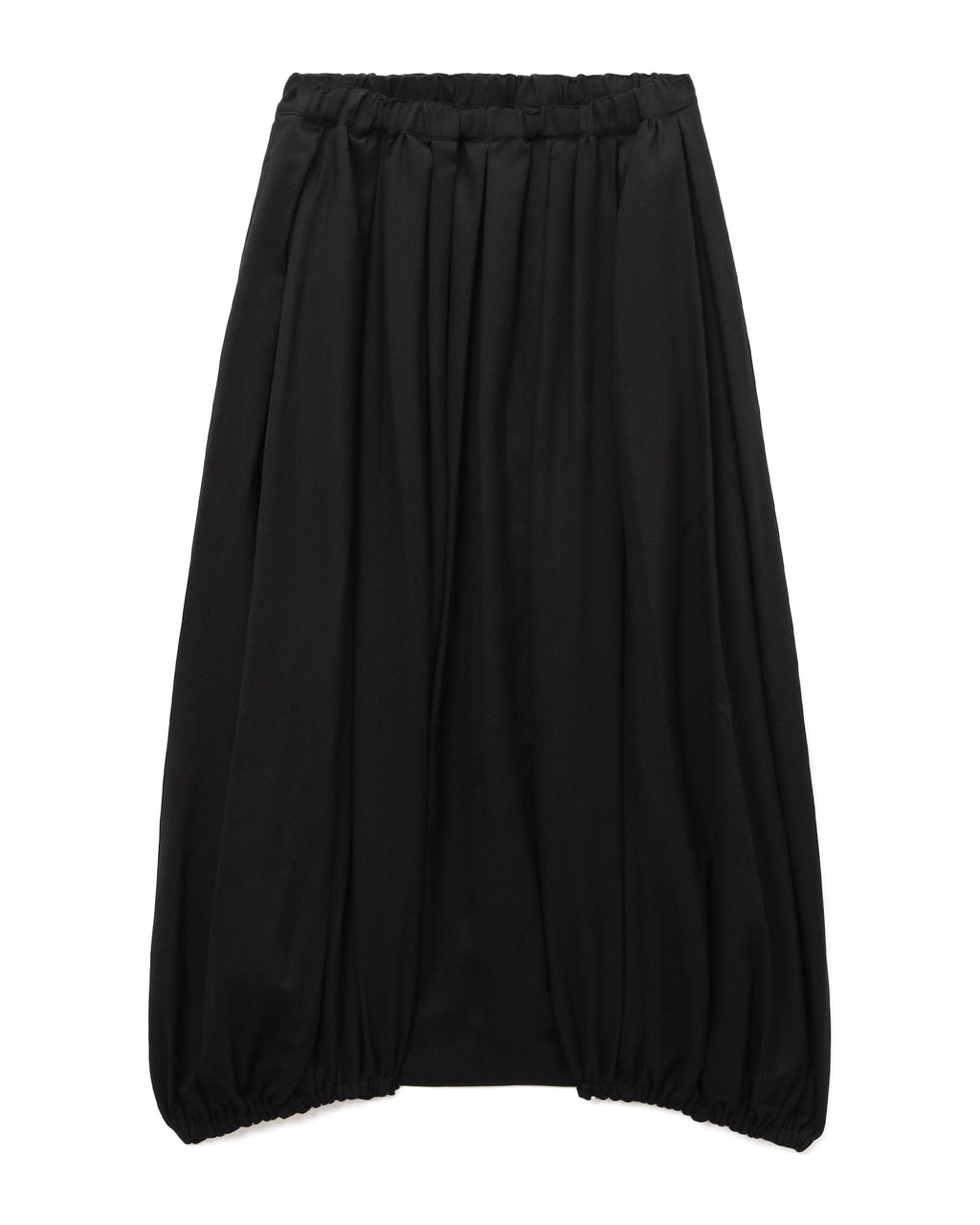 Puff-hem skirt