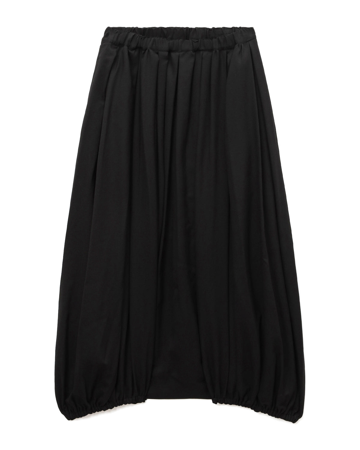 Puff-hem skirt