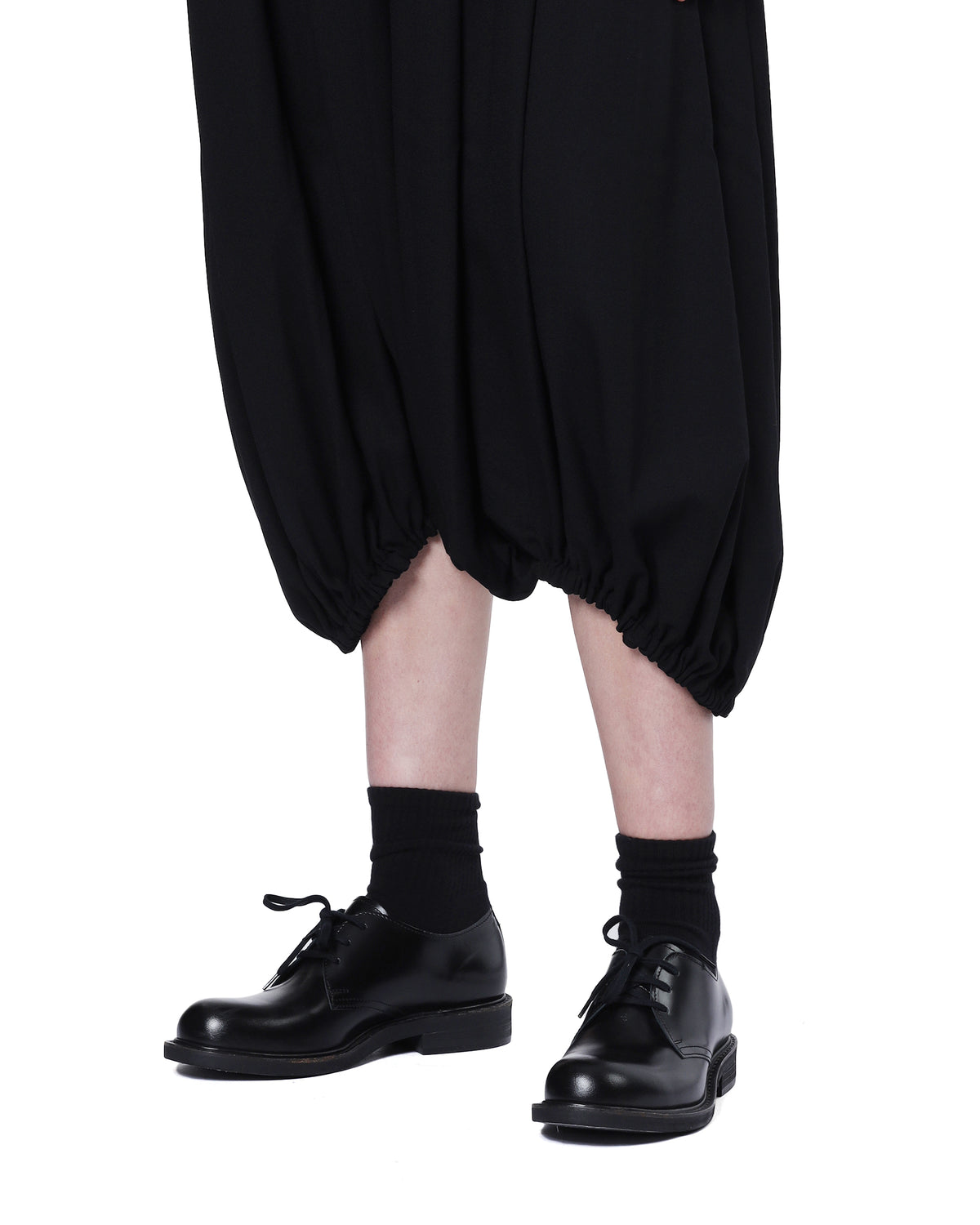 Puff-hem skirt