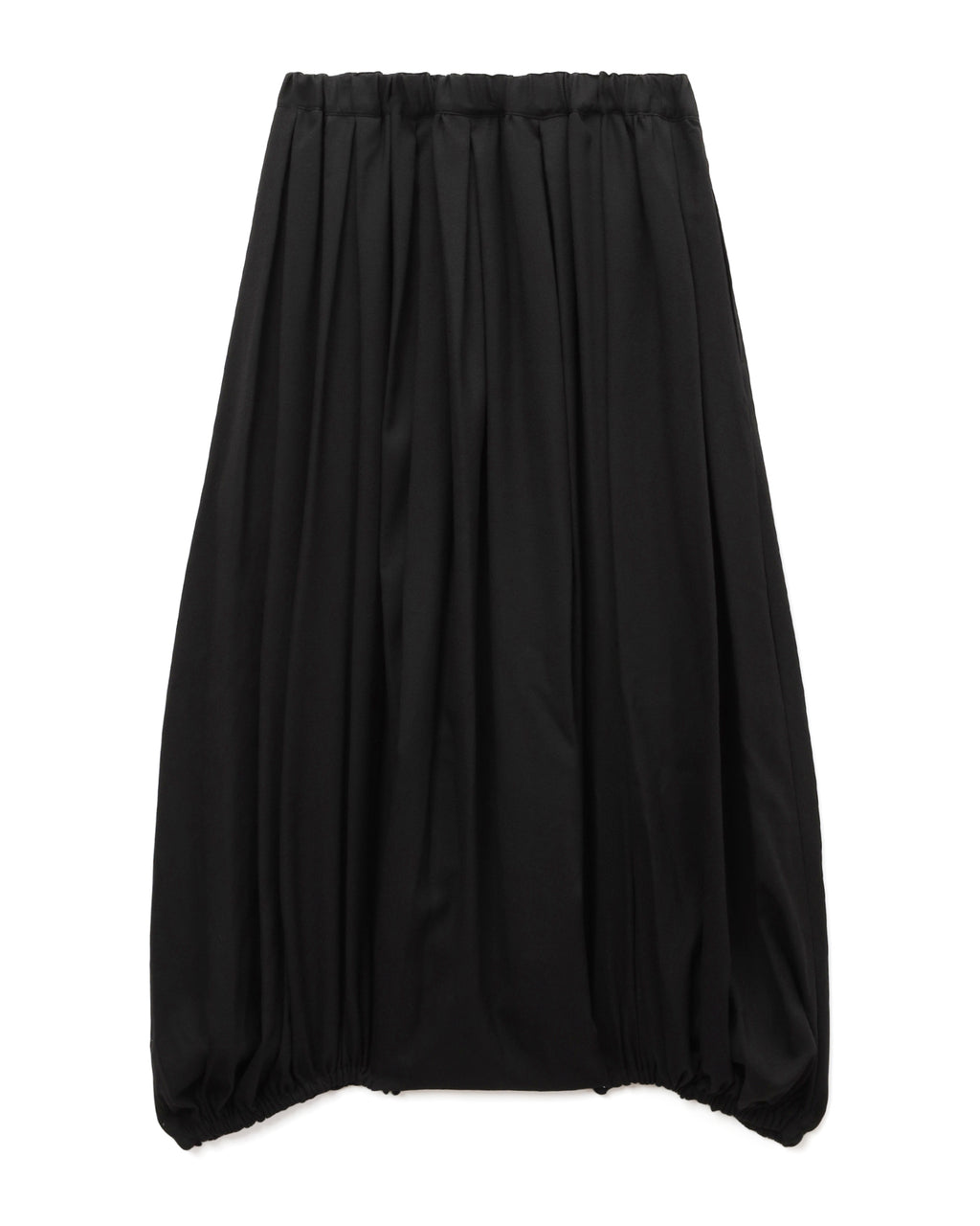 Puff-hem skirt