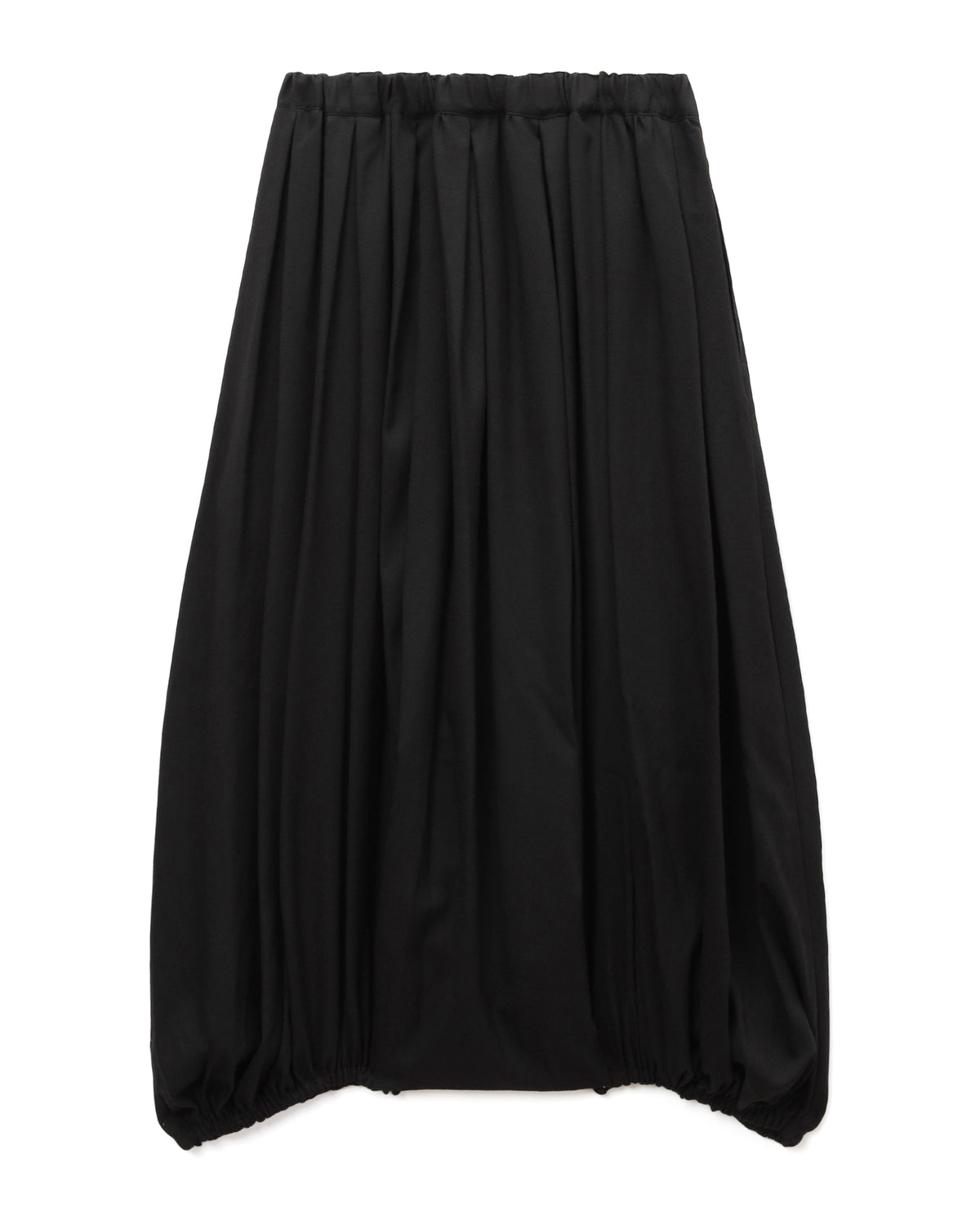 Puff-hem skirt