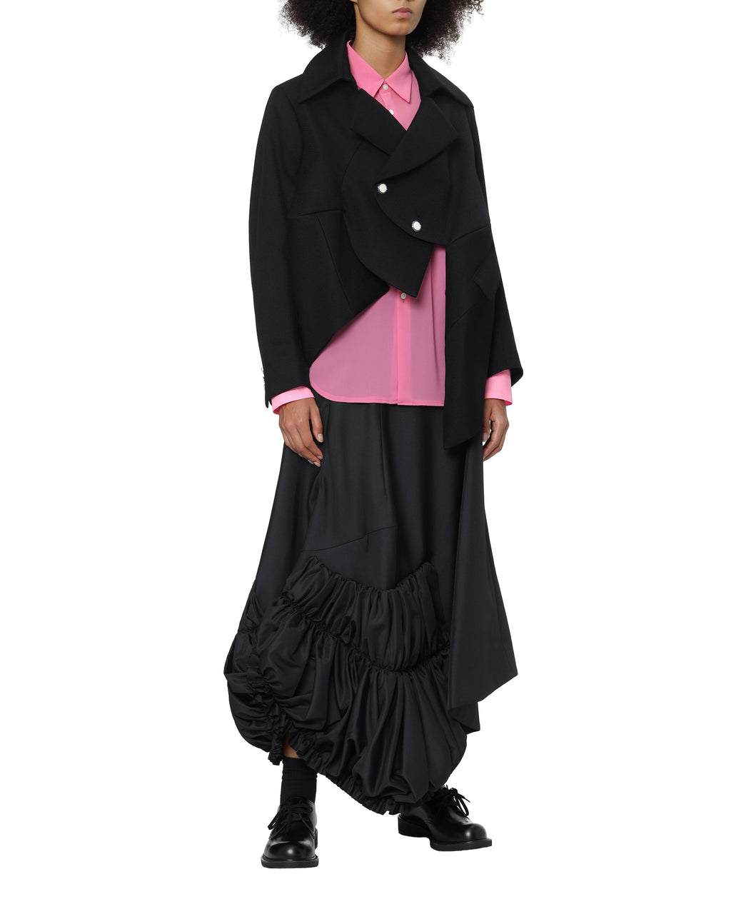 Ruffle accent skirt
