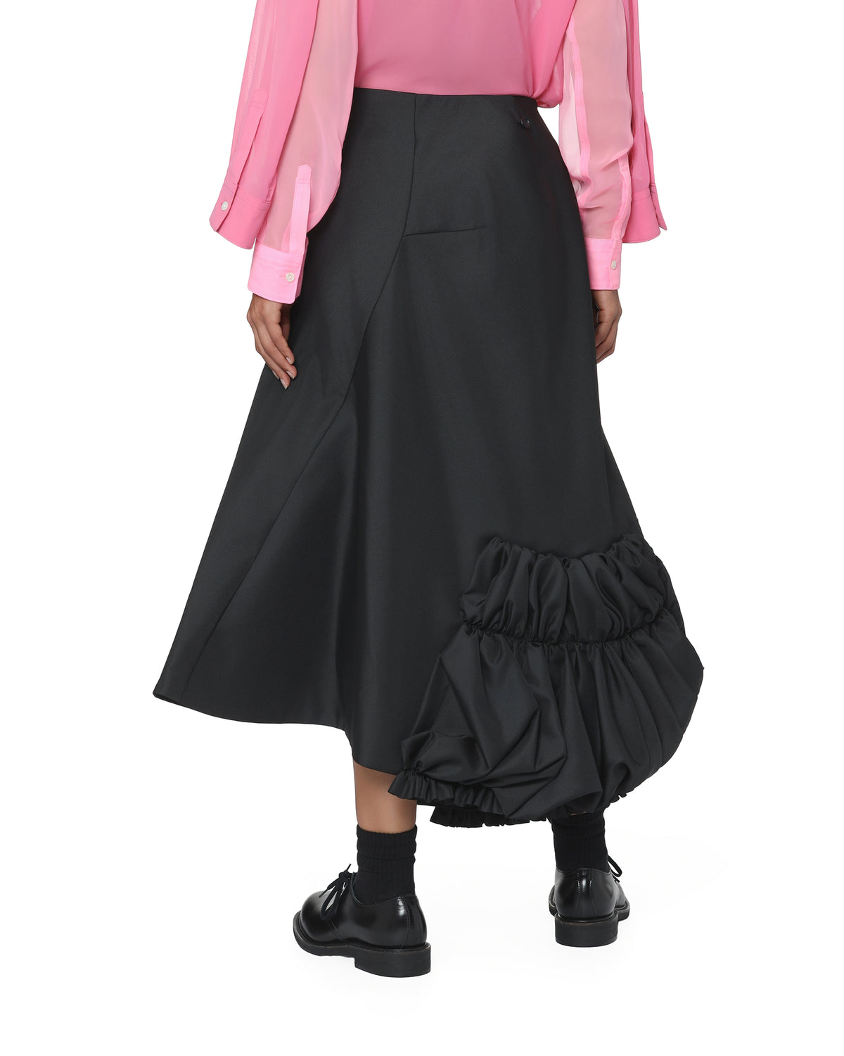 Ruffle accent skirt