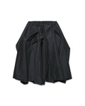 Draped voluminous skirt