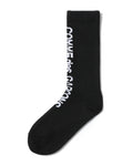 Logo intarsia socks