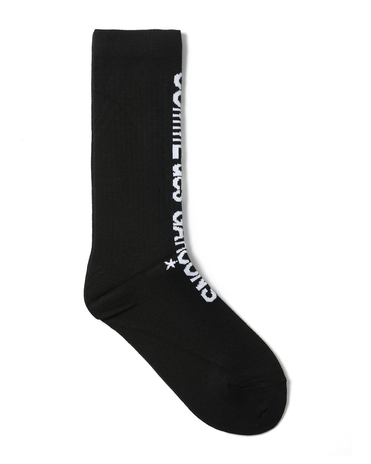 Logo intarsia socks
