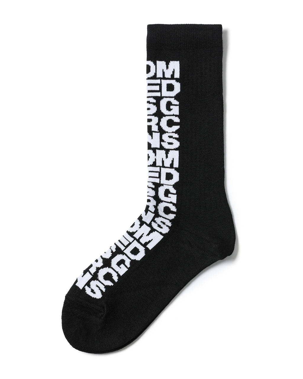 Logo intarsia socks