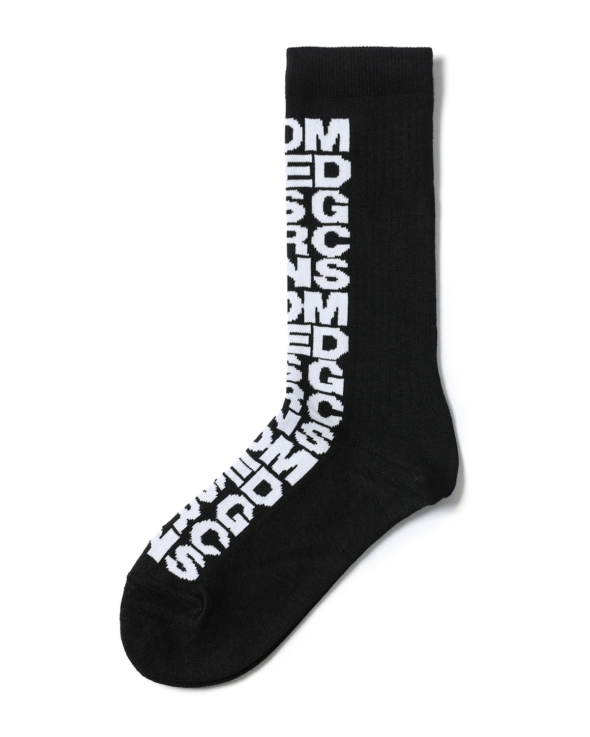 Logo intarsia socks