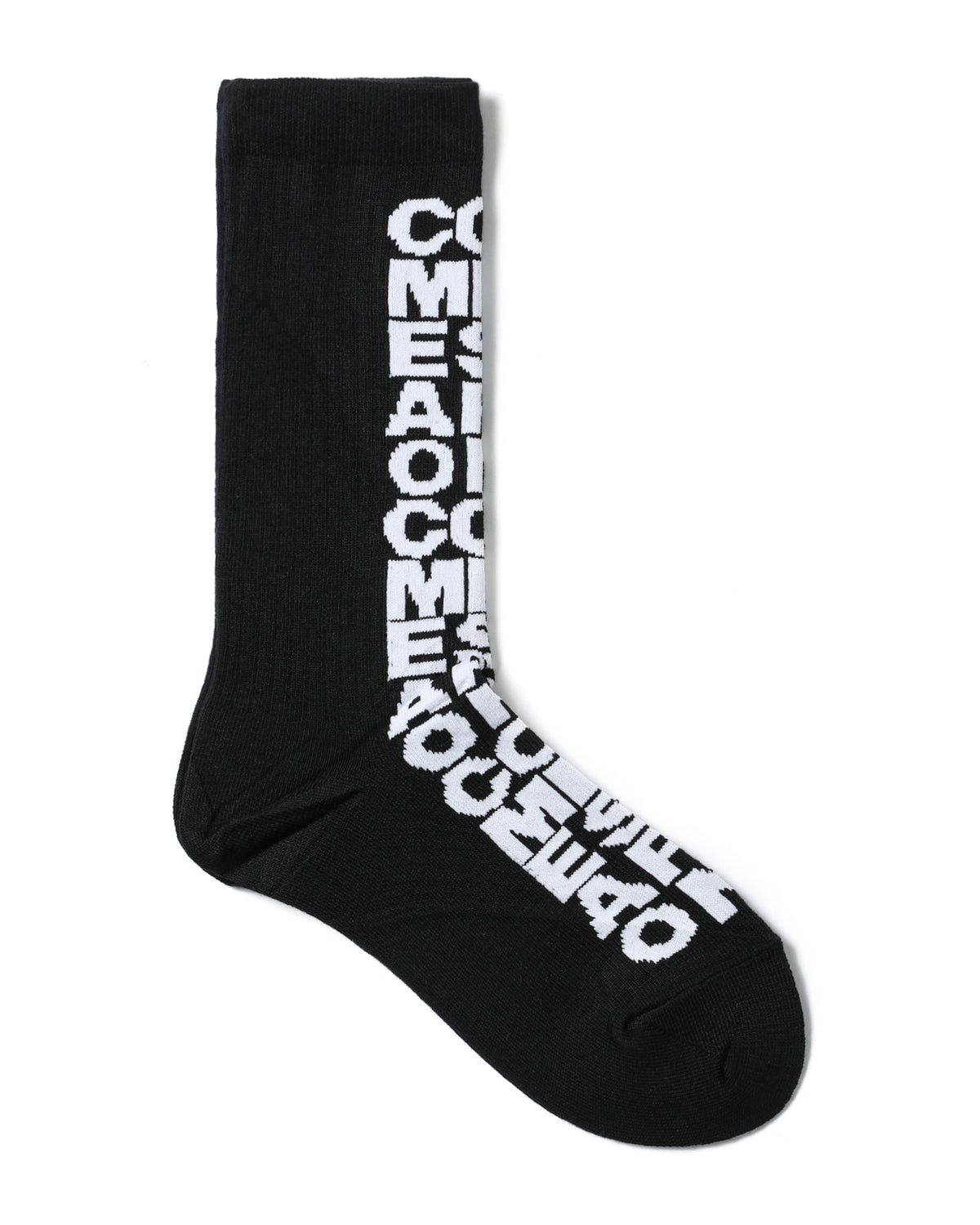 Logo intarsia socks