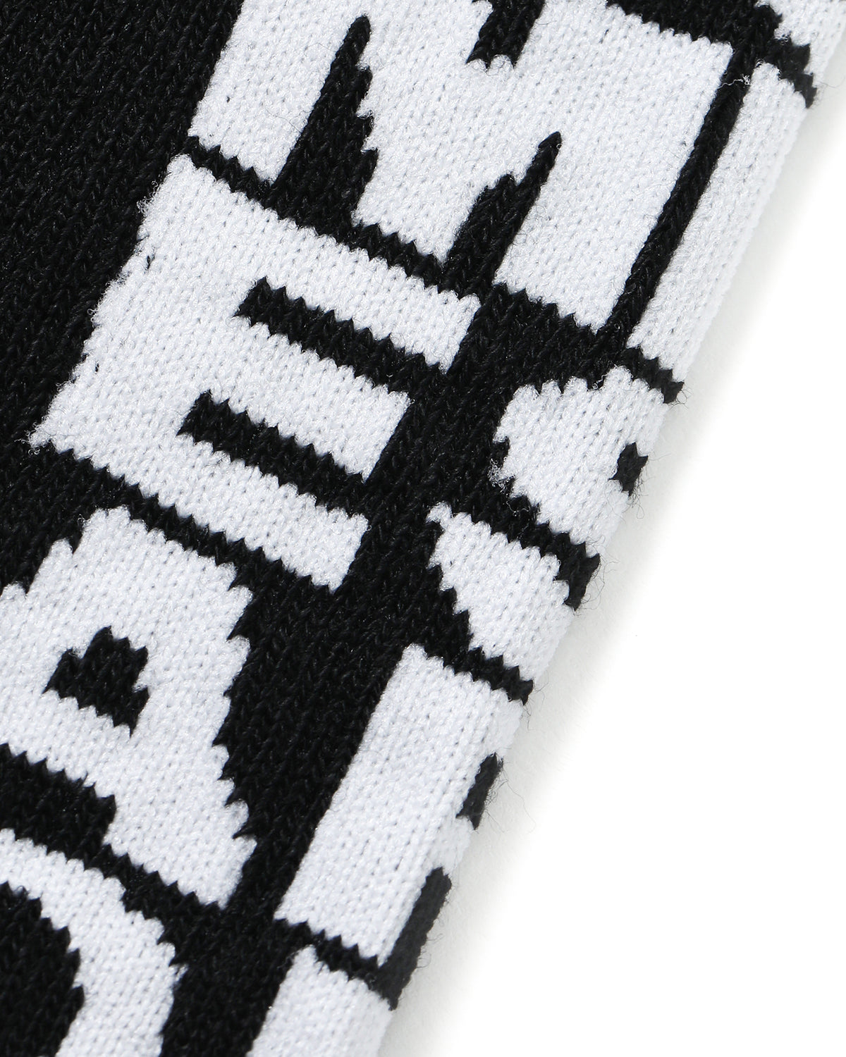 Logo intarsia socks