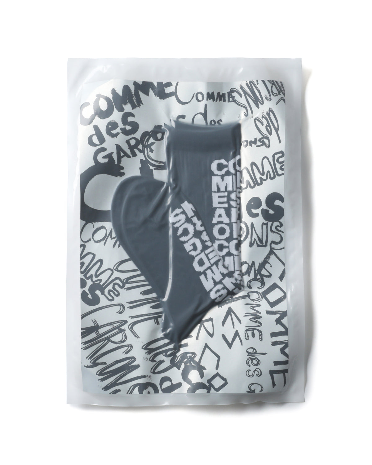 Logo intarsia socks