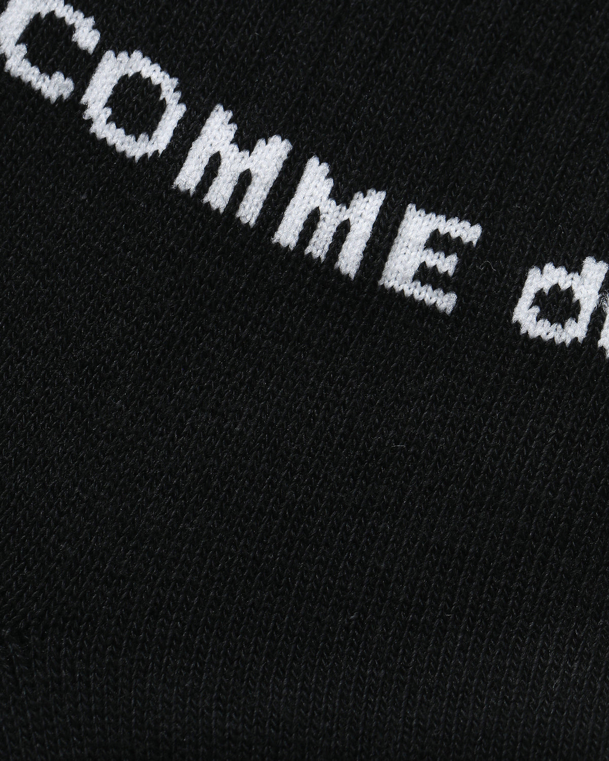 Stripe logo socks