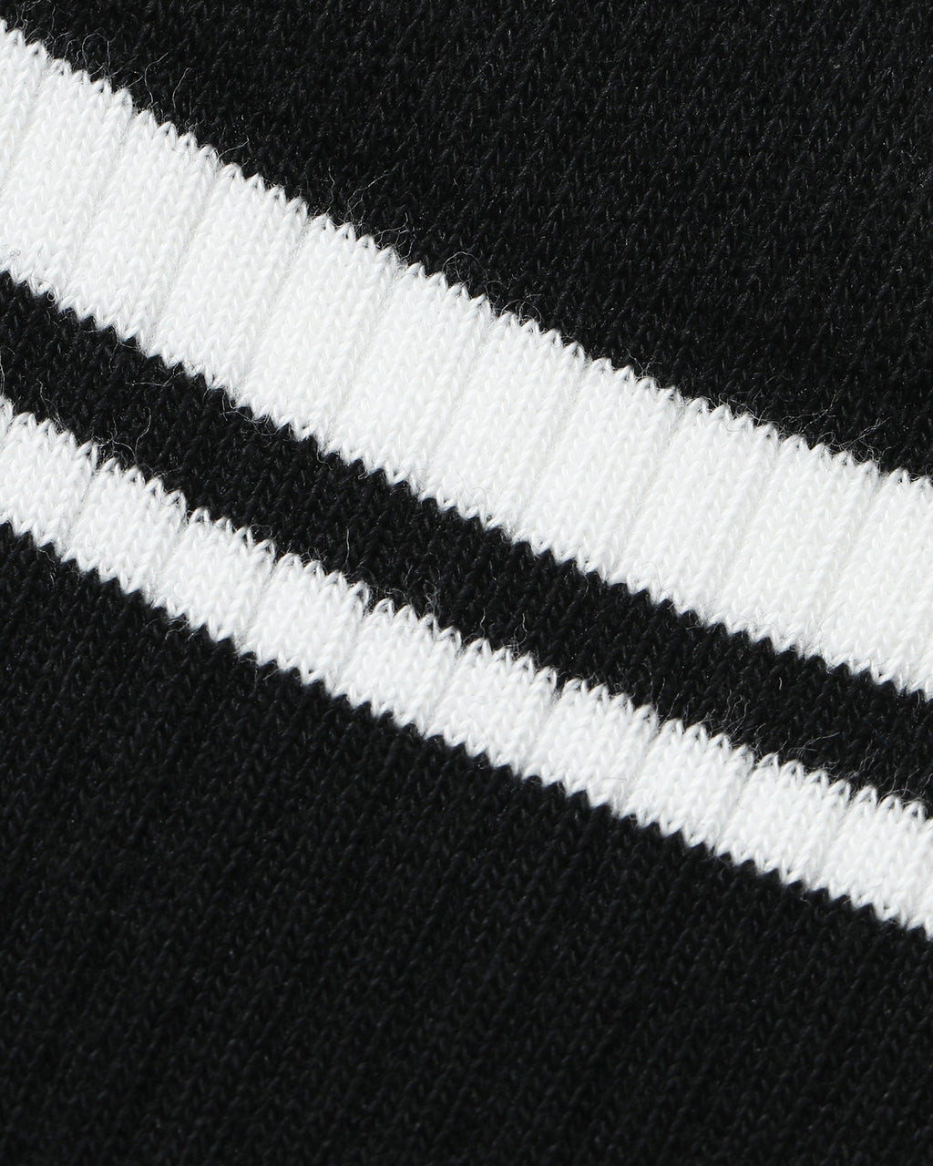 Stripe logo socks