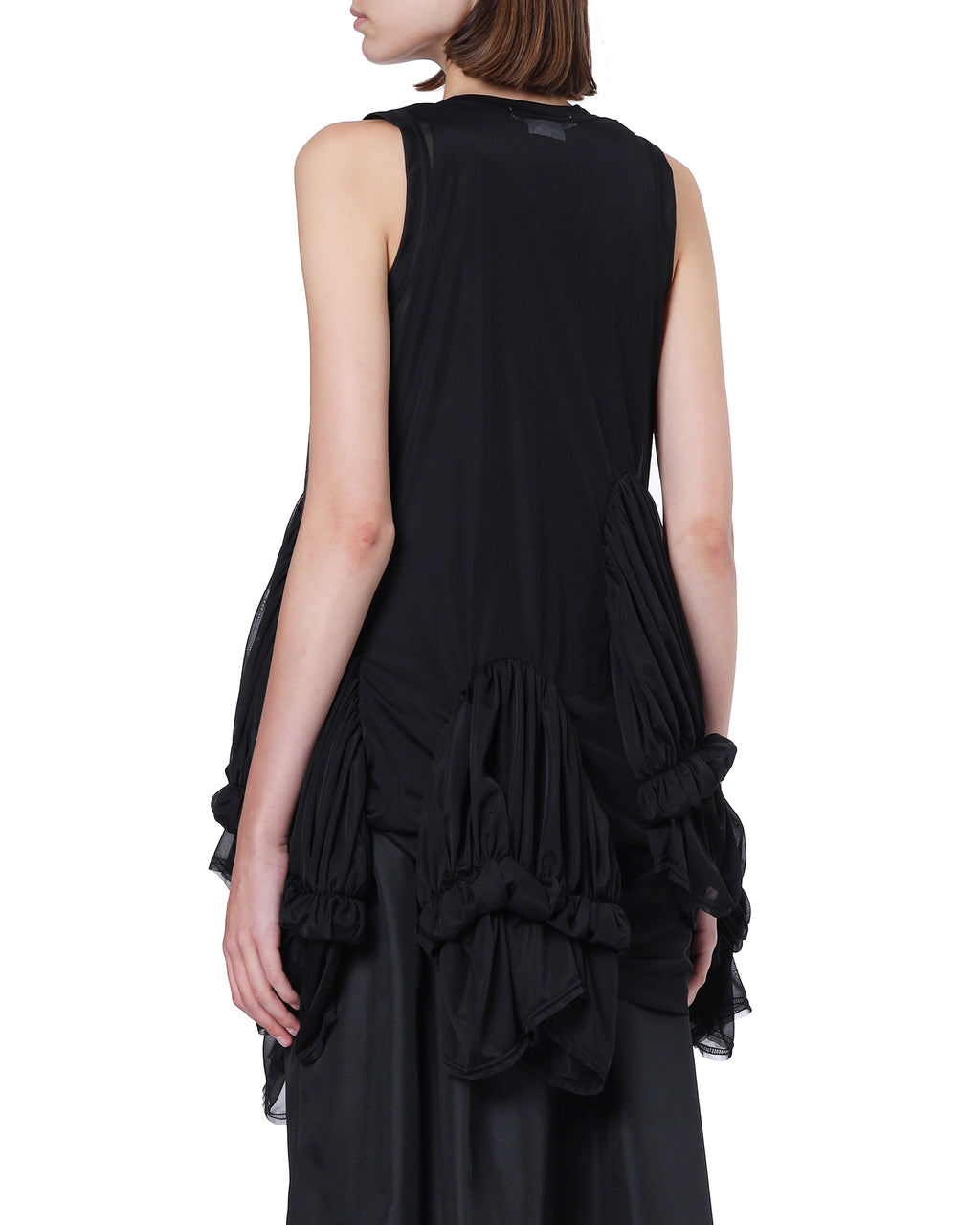 Ruffled tank top